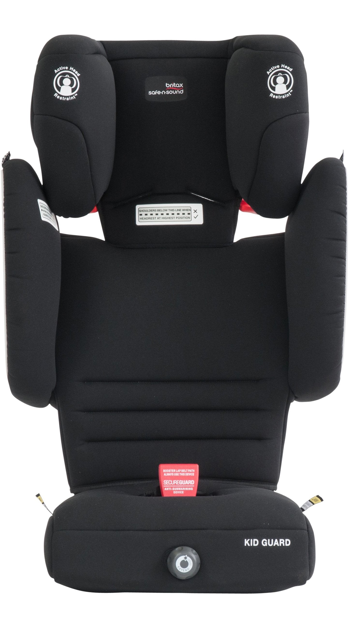 britax car seat head support Britax Kid Guard Booster