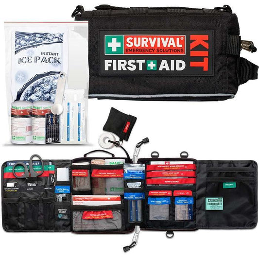 KIT DE PRIMEROS AUXILIOS DE VIAJE DE SUPERVIVENCIA