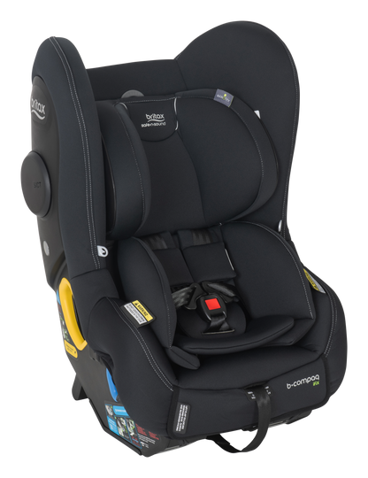 Britax B-Compaq IFix TEX Convertible Car Seat