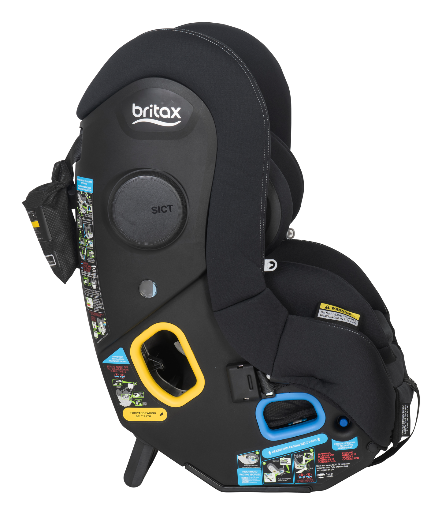 Britax B-Compaq IFix Tex