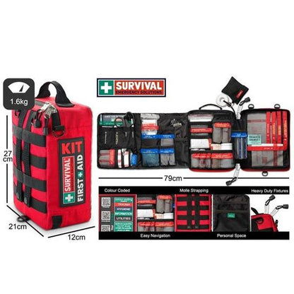 KIT DE PRIMEROS AUXILIOS PARA EL TRABAJO DE SUPERVIVENCIA PLUS 