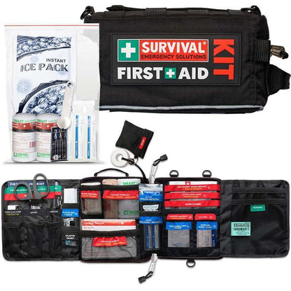 KIT DE PRIMEROS AUXILIOS DE VIAJE DE SUPERVIVENCIA 